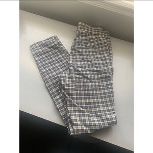Hollister XS Plaid Patter Slack Pants